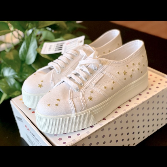 Superga Shoes - Superga 2790-Embcottonw Stars